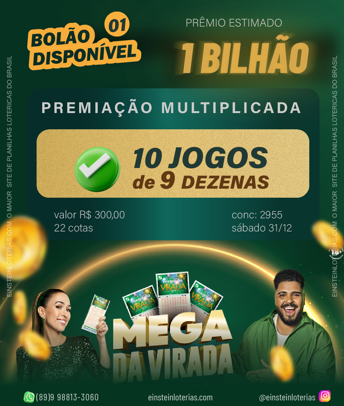 Mega da Virada Banner 1