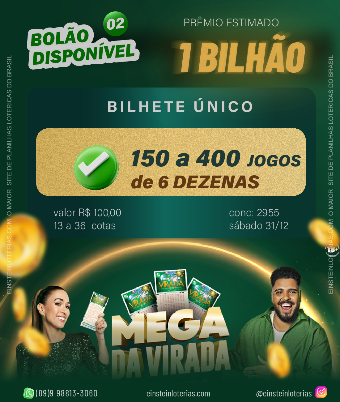 Mega da Virada Banner 2