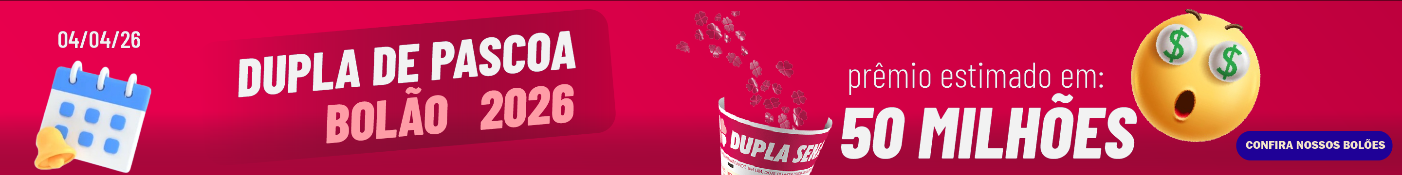 dupla de pascoa aviso